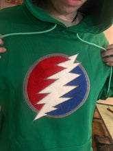 Load image into Gallery viewer, Green Pullover Hoodie Bolt