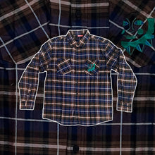 Load image into Gallery viewer, Flannel Shirt Green Logo