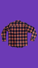 Load image into Gallery viewer, Flannel Shirt with Green HeadWest Embroidered Logo
