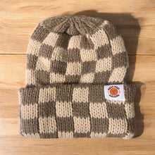 Load image into Gallery viewer, Checkered Beanie Warm Winter Hat
