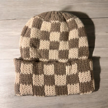 Load image into Gallery viewer, Checkered Beanie Warm Winter Hat
